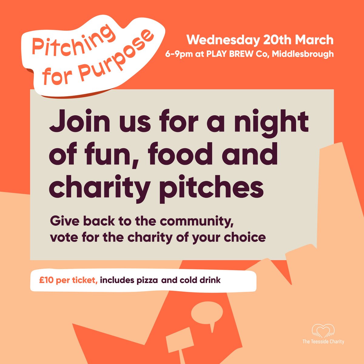Limited tickets remain❗ We promise you a night of charity, fun, food and good vibes 🎉 We have £5,000 up for grabs for up to 7 new or small Teesside charities, and it’s up to you to decide how the money is split! 🎟️ teessidecharity.org.uk/events/pitchin…