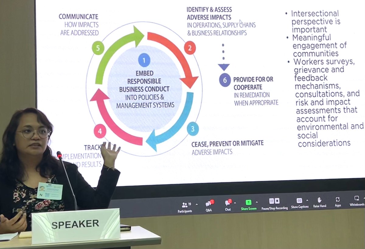 At FFA’s joint side event at @UNESCAP 's 11th #APFSD2024, Victoria of FFA says, inclusive and participatory #finance is crucial to addressing the problems of #foodsecurity and #climateresilience in #Asia #sustainablefinance.