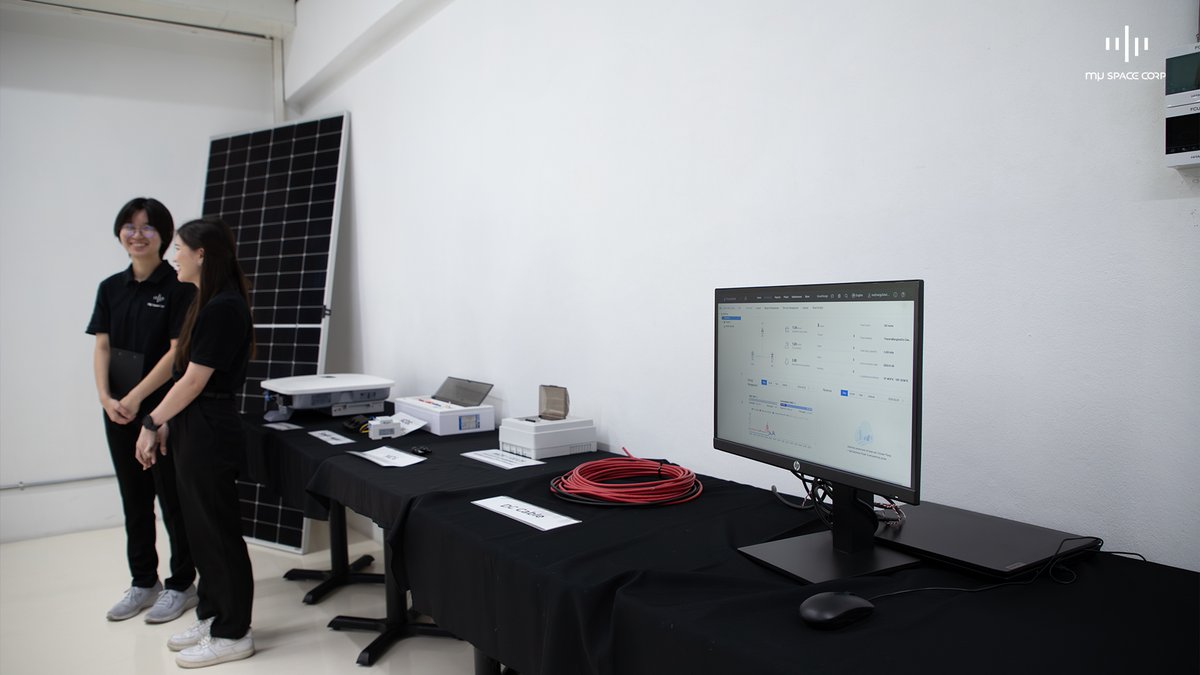 muSpaceTech's tweet photo. The ambiance inside our latest event!
Today mu Space held the New Business Solutions: Solar Rooftop event at the company's facility
#Powersystem
#RenewableEnergy #SolarRooftop
#BeyondGravity #muSpace
#Aerospace #Technology
#Space #Astronauts #SpaceIndustry
#SpaceTechCompany https://t.co/NVWVxptYMQ