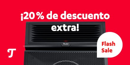 ¡20% de descuento extra en productos seleccionados! bit.ly/3OVkSYv #followyoursound #teufelaudio