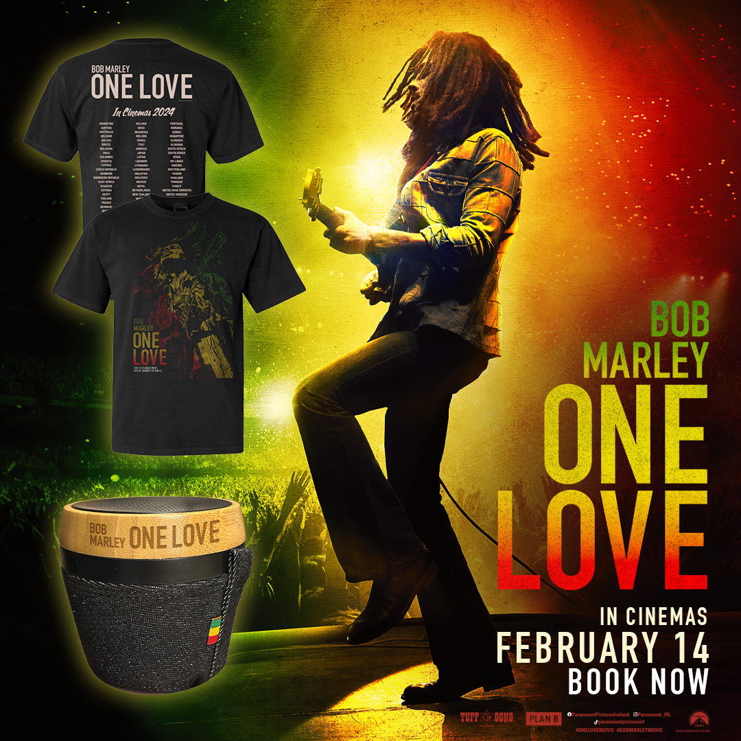 Cineworlders! We know you’re LOVING Bob Marley: #OneLove, so we’ve got FIVE fantastic Bob Marley bundles to be won! For the chance to win, just quote RT this post telling us your favourite Bob Marley song! 🎶 Enter by 23:59, 29/02/2024 – T&Cs apply: bit.ly/4bOeyfp