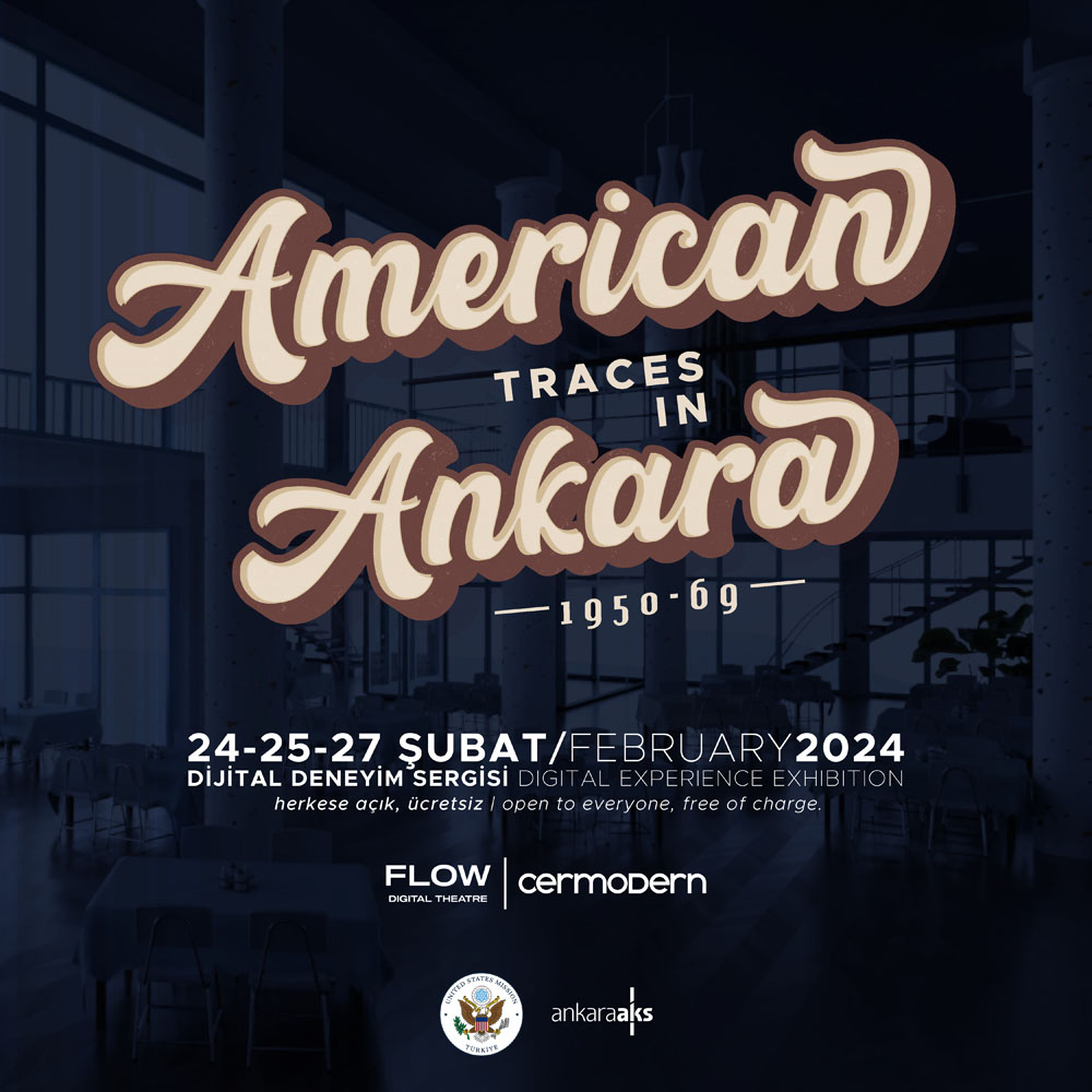 mimarizmcom's tweet photo. .@Ankaraakss ’ın “Ankara’da Amerikan İzleri 1950-1969” başlıklı projesi, @CerModern Flow Dijital Sahne’de sergilenmek üzere, 24 Şubat 2024 tarihinde ziyarete açılıyor.
https://t.co/kaaCrwzojK https://t.co/N2ipQi9Qtt