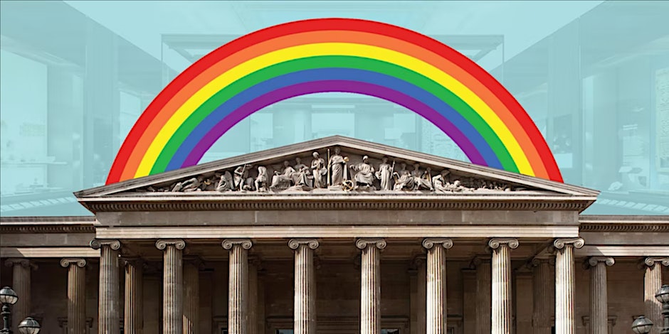 Oi queers and queer adjacents!
🏺🏳️‍🌈 🏺🏳️‍🌈🏺🏳️‍🌈🏺🏳️‍🌈
Last chance to book tickets for our queer history tour of @britishmuseum this Saturday at 11AM and 2PM. 

We'd love to see you there, we have a thumping wedge of LGBTQ+ history for you.
#LGBTplusHM 

eventbrite.co.uk/e/over-the-rai…