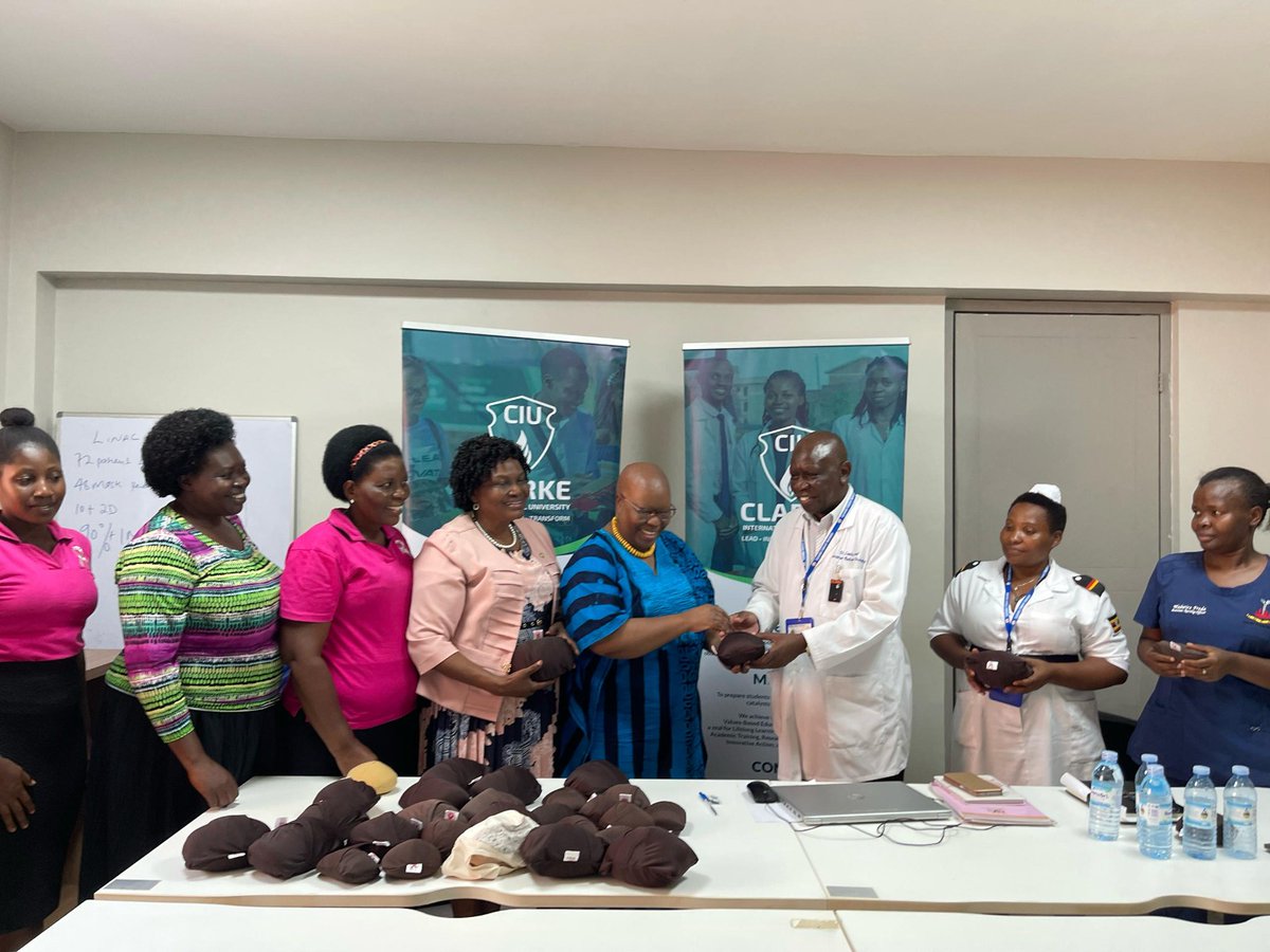 Yesterday, we delivered prosthetic pads to the Uganda Cancer Institute, extending a helping hand to breast cancer patients in their courageous battle. #CancerAwareness #EmpoweringLives #HopeForPatients #SupportingSurvivors #CIU #Learn #Innovate #Transform