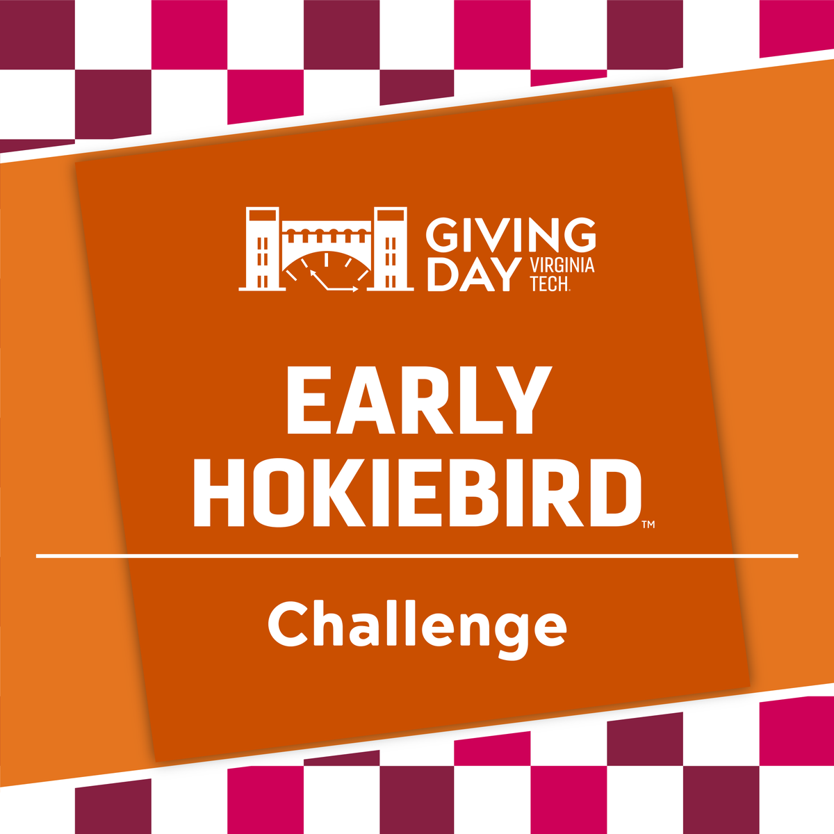 virginia_tech's tweet photo. GOOD MORNING, HOKIE NATION! 🌅
 
Calling all early bird #Hokies! If #VirginiaTech sees 200 #VTGivingDay donors from 6-7 a.m. EST, we'll unlock $500 for the Virginia Tech Annual Fund.

🔗: https://t.co/yYDPDy0Wcv https://t.co/kdvGHRDQOh