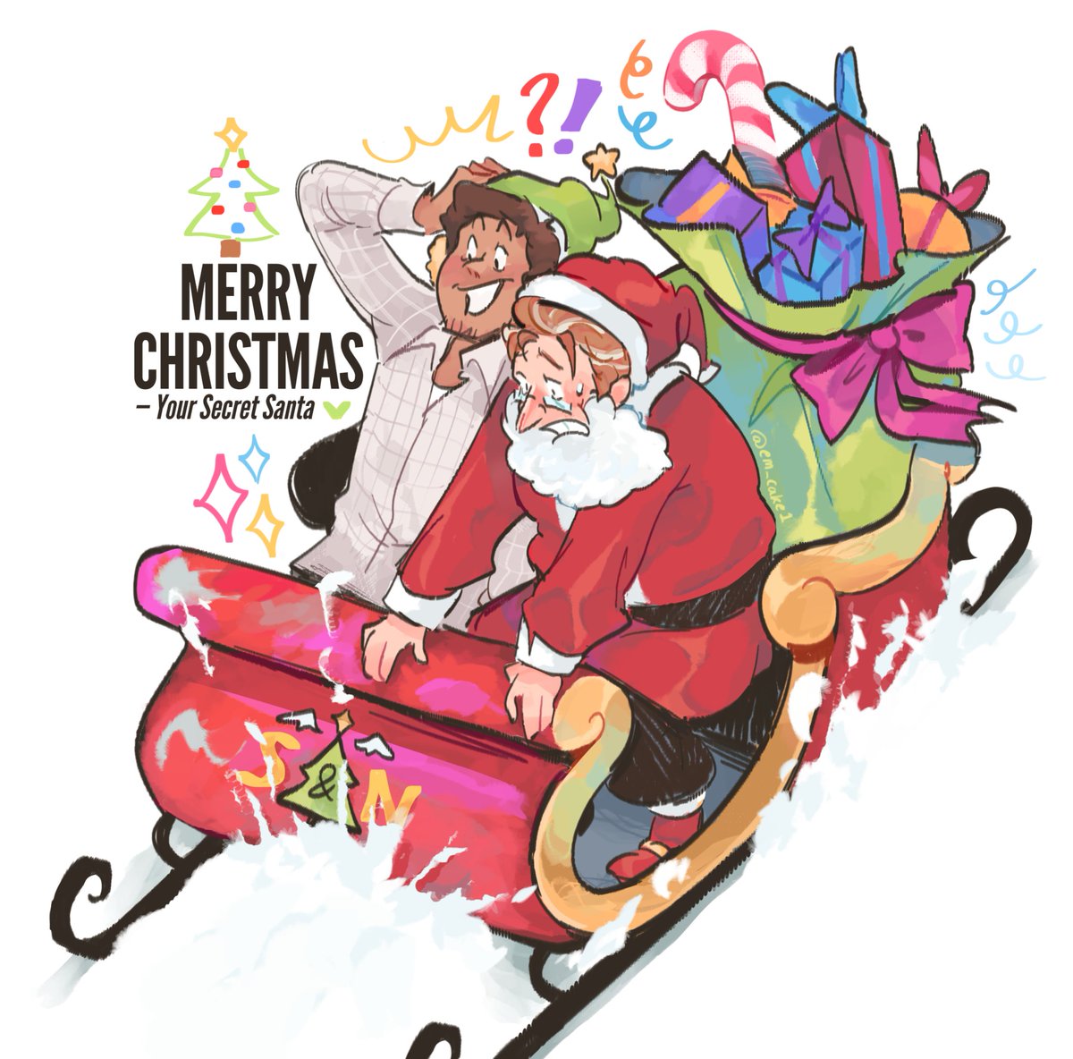 em_cake1's tweet photo. secret santa gift from last year's christmas #thestanleyparable https://t.co/JKFG7orx9i