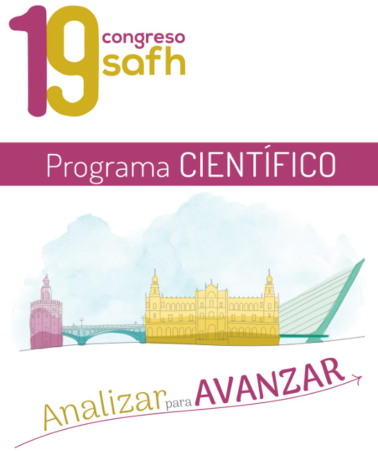 safh_info's tweet photo. Ya tienes disponible el programa del próximo #19congresoSAFH, que se celebrará en Sevilla entre el 8-10 Mayo. Tenemos muchas novedades que no te puedes perder!! 🤗 🤗
↘️ Pincha aquí: https://t.co/bkd9AsIbLA https://t.co/pCJ5OlQJ0z