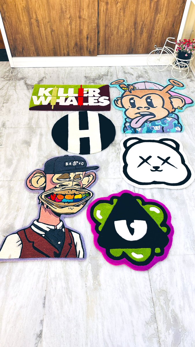 richclasdecor's tweet photo. GM!!! ❤️Yesterday I promised that asap I reach office we will be shipping 🔥 rugs!! Happy to share that rugs are 📦!! @OneAndOnlyPapii x @quirkiesnft @KingsinCrypto x @KillerWhalesTV 

&amp; something for @KanpaiPandas &amp; @Cbcreepz #Creepz https://t.co/BFUKuEZlUQ