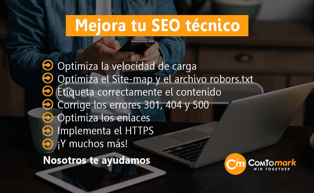 ComToMark's tweet photo. Puedes realizar una gran gestión contenidos SEO, pero si tu código presenta errores los buscadores te van a penalizar.
En ComToMark somos expertos en SEO, contacta con nosotros para saber cómo podemos ayudarte. https://t.co/CbGegWEiEU
#ComToMark #Comunicación #Marketing #B2B https://t.co/zfdpa5S37o
