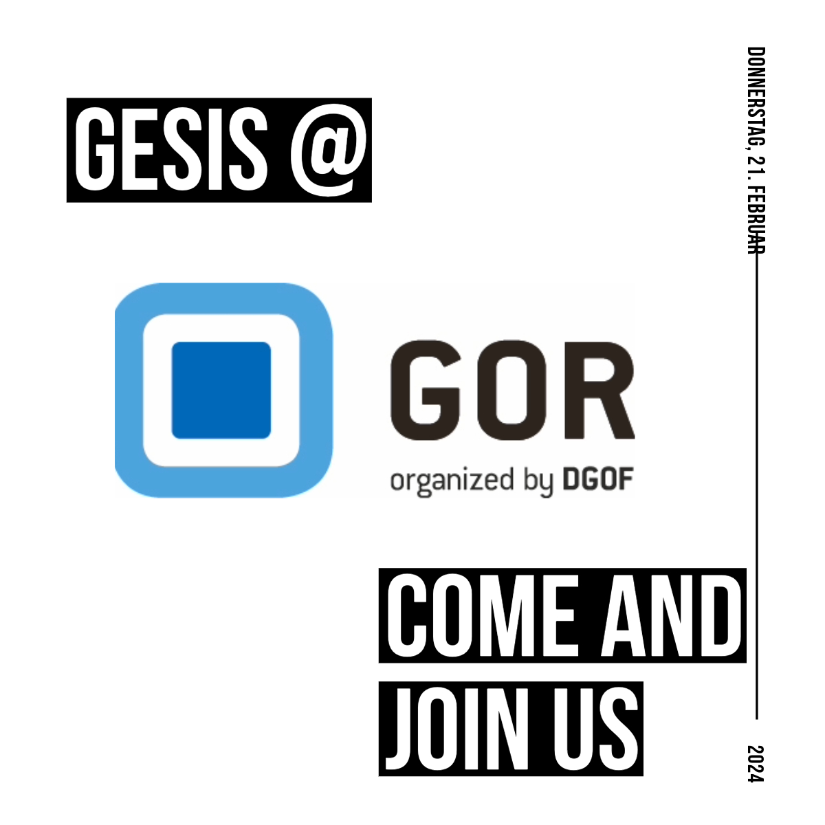 #webtracking #gor24 Are you interested in web tracking studies? Check out the talk 'Willingness to participate in passive data collection studies' by our colleagues at GESIS today from 5:00pm - 6:00pm: tinyurl.com/28avafxr
