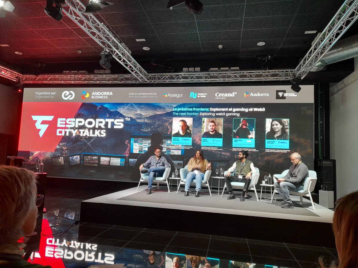 Actinn_andorra's tweet photo. 🚀 Avui estem presents a l'Esports City Talks organitzat pel nostre soci @AndorraBusiness amb xerrades molt interessants sobre el gaming i els eSports a Andorra.

#actinn #innovació #novestecnologues #eSortsCityTalks https://t.co/nhUlkxWwtL