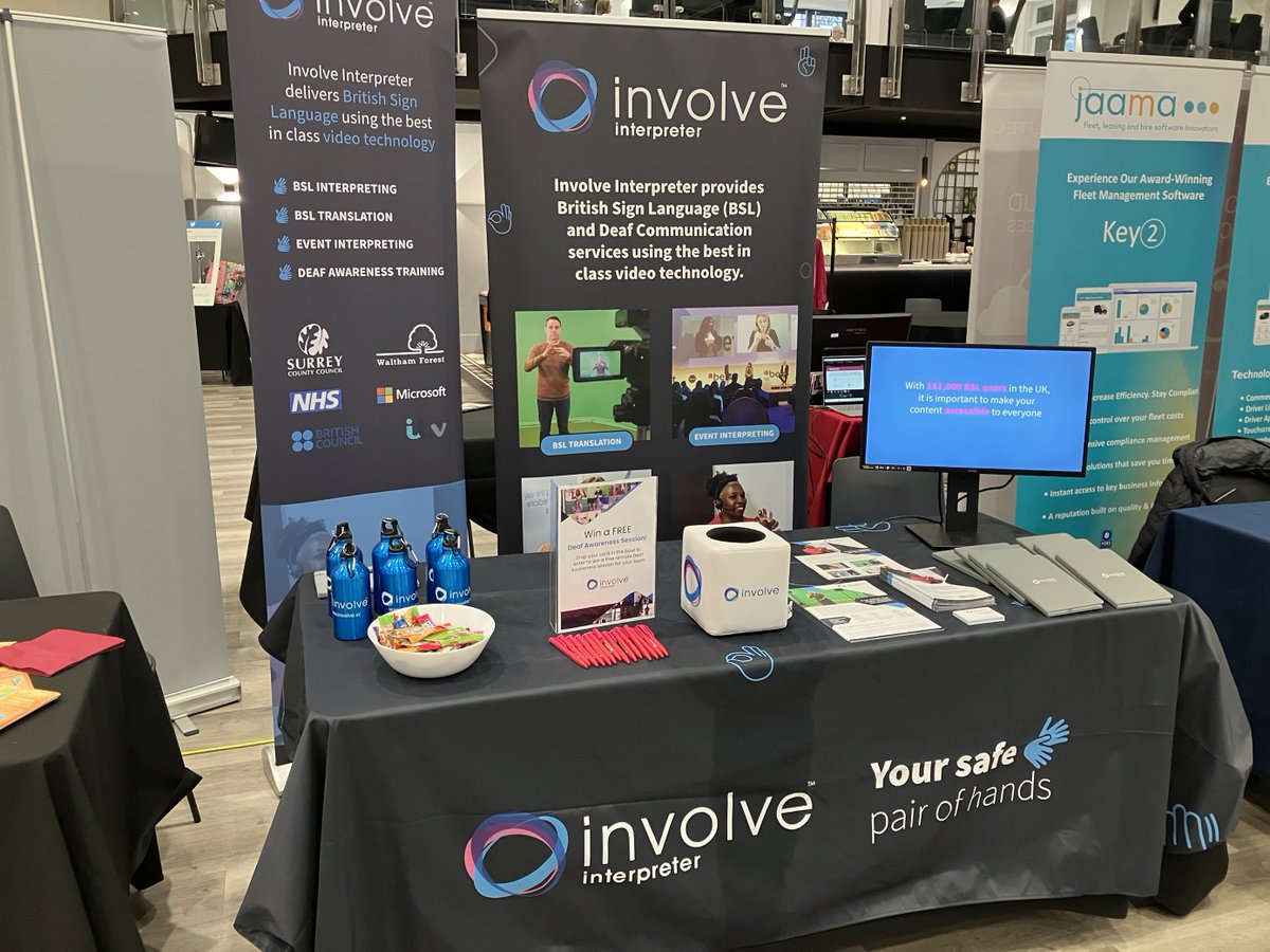 InvolveInterp's tweet photo. Make sure to come and say hello today at the #MidlandsExpo2024 for the chance to win a free Deaf Awareness session! We're here from 10am-3pm at stand 33
#Deafawareness #BSL #Interpeter https://t.co/cpTeGrK8Zf