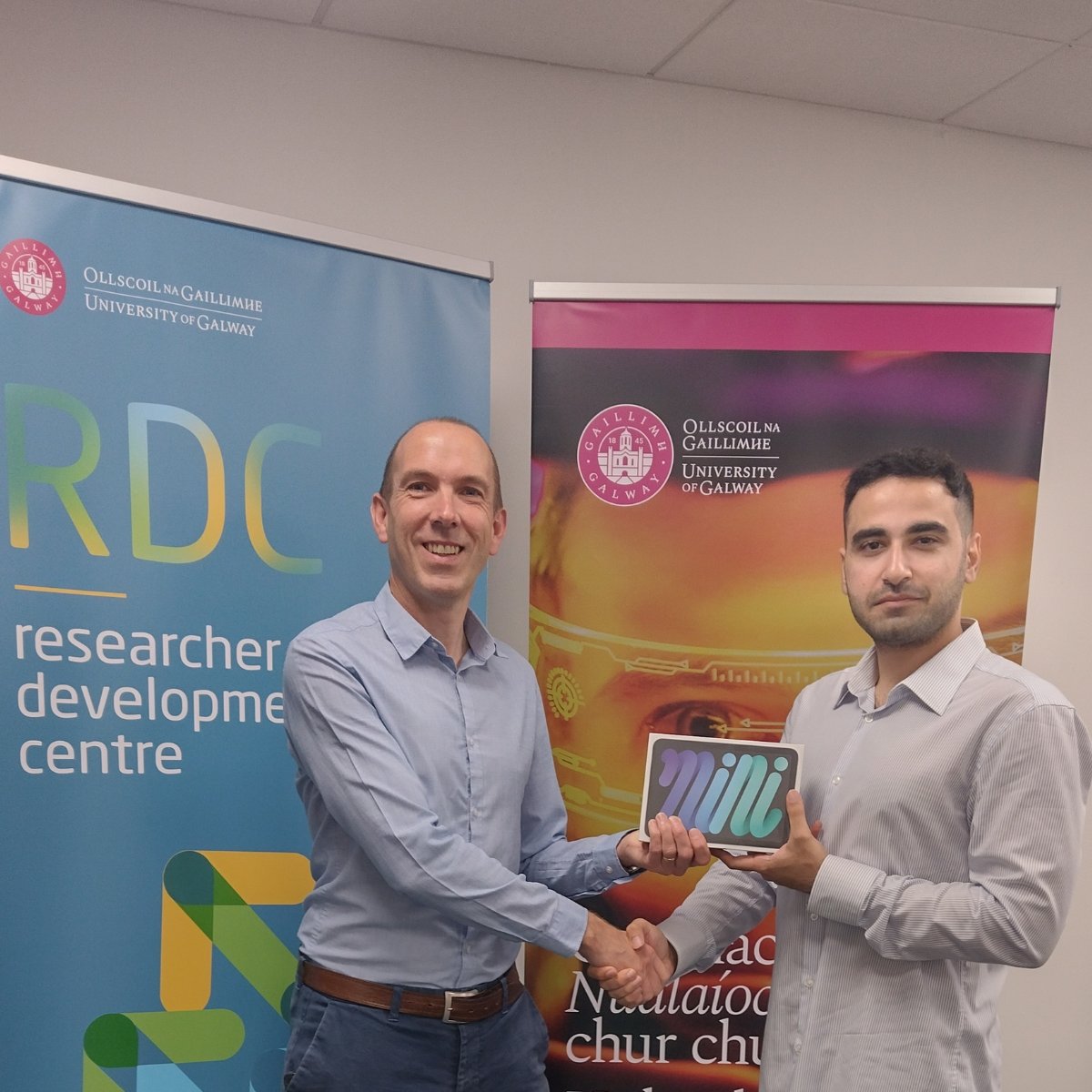 innov82create's tweet photo. Last year Alireza Eftekhari was recognised for his outstanding project in the final session of the Impact Series hosted by the @UniversityofGalwayInnovationOffice. Read more about his research on #climatechange: https://t.co/rAjEGJoB3G https://t.co/pPQXJHJnZC