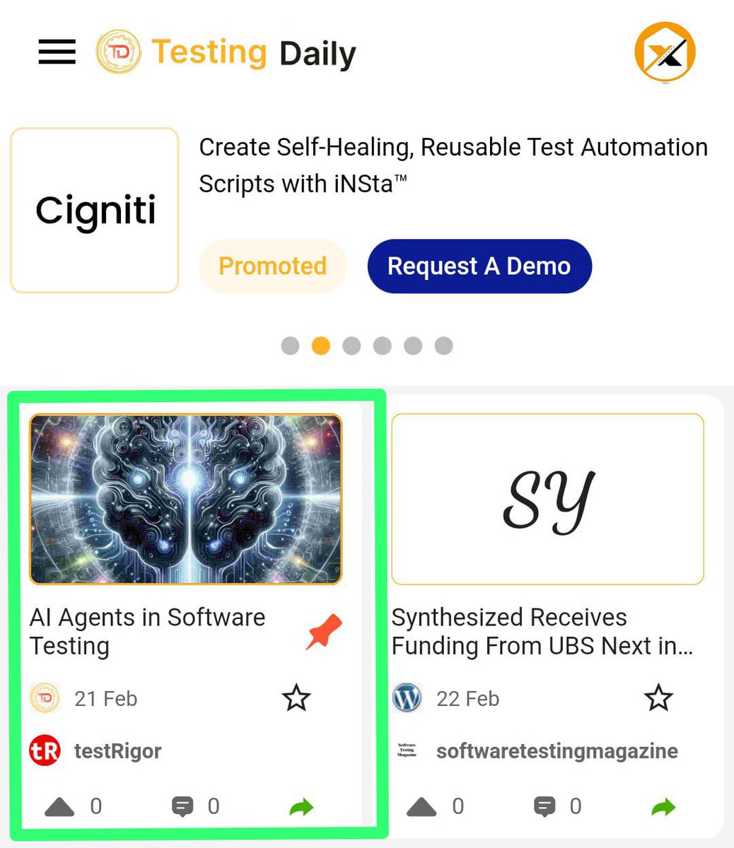 SH_TestingDaily's tweet photo. Read The New article from @testRigor at #TestingDaily
https://t.co/nFVjd5X13Y

#testrigor #testingjobs #testingdaily https://t.co/TTho8guB4f