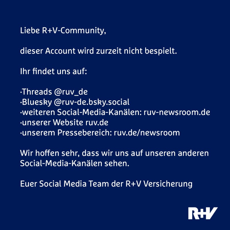 R+V Versicherung (@ruv_de) on Twitter photo 