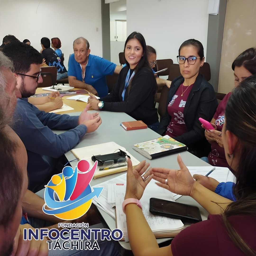 infogbmhchtac50's tweet photo. Infocentro Táchira presente en la discusión  de la 2T transformación hacia la independencia plena  que se realizo en las instalaciones de Fundacite Tàchira @BrigadasCHCH @InfocentroOce @LaRosaInfoVE @Mincyt_VE #CienciaParaLaVida https://t.co/V9xGLFsbOo