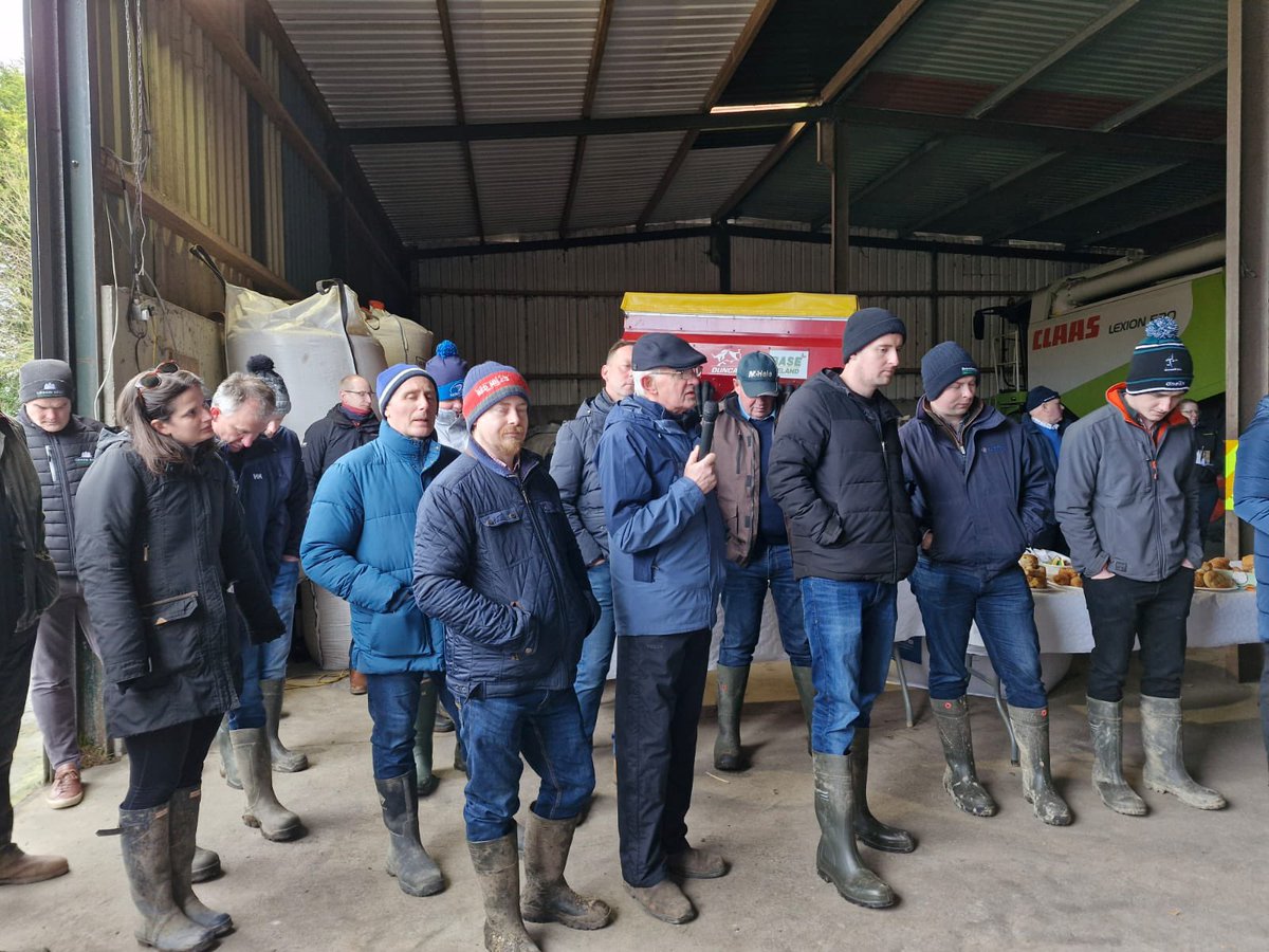 itlusie's tweet photo. Great turn out at ITLUS Spring Field day. Tillage farmers learning about carbon on their  farms https://t.co/n5GDixdcQs