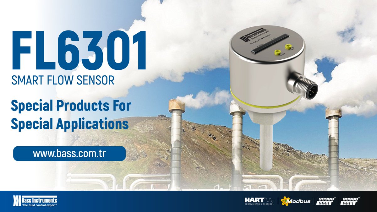 InstrumentsBass's tweet photo. 🔵 Smart Flow Sensor FL6301

✅ High Pressure Resistance
✅ Very Low Pressure Loss
✅ No Moving Parts
✅Adjustable Flow Set Value https://t.co/jIETQ4hvyu