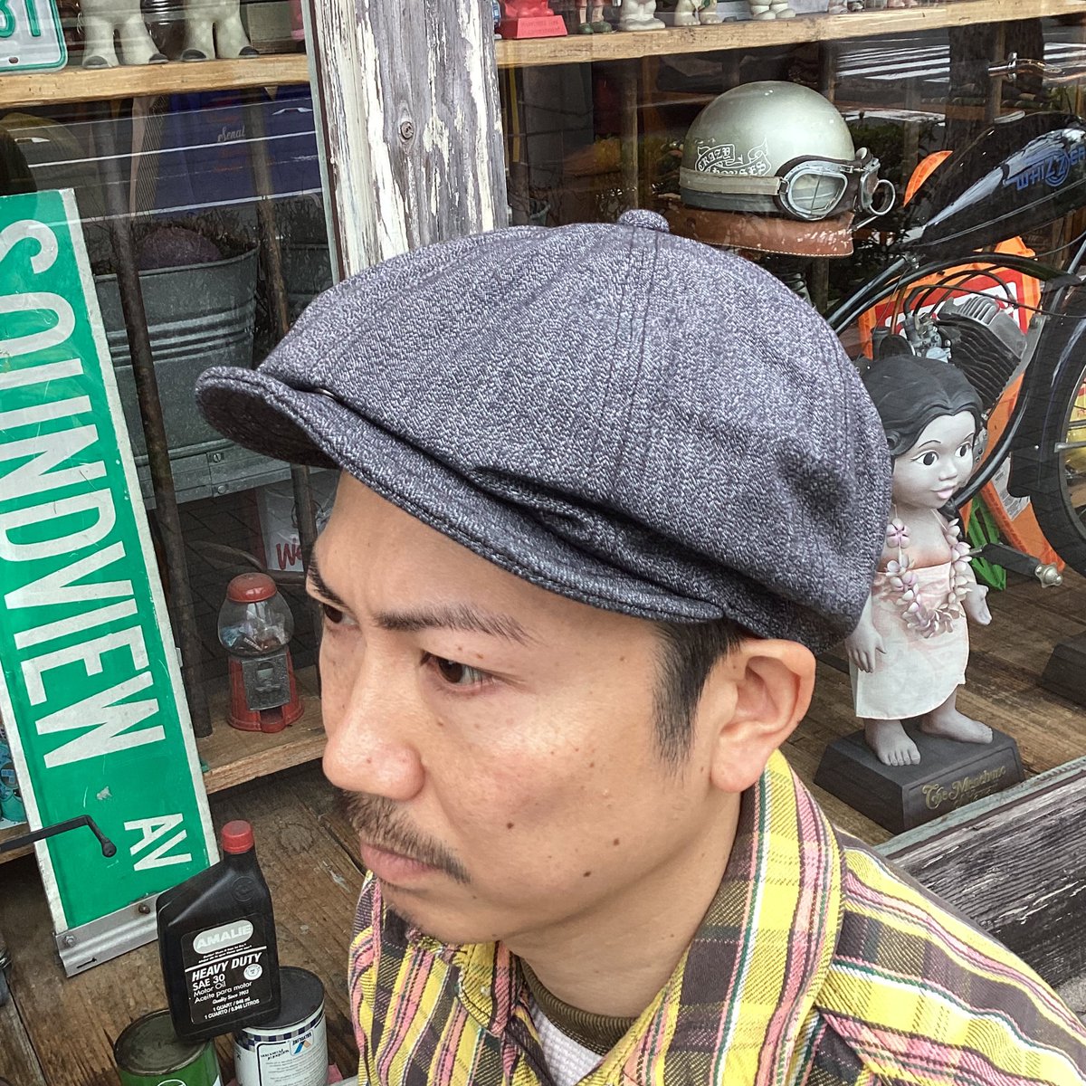 入荷情報！ Freewheelers「Stevedore」¥12100 Black Pepper Chambray