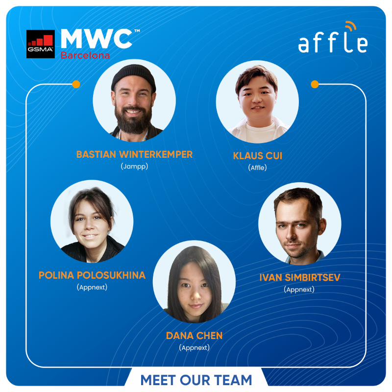 Our teams are at MWC Barcelona from 26-29 February for this year's edition! Let engage to exchange ideas, discuss specific needs for your campaign goals, or just want to come in and meet your old friends, they will be happy to see you there! Nos Vemos! #BuiltToLast #AffleAtMWC