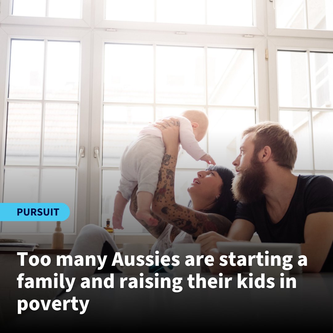 New research by @MelbInstUOM and @MCRI_for_kids has found that the birth of a first child reduces household income and increases the risk of disadvantage. What steps as a nation can we take to prevent it? Tap through to read more → unimelb.me/48qPYOP