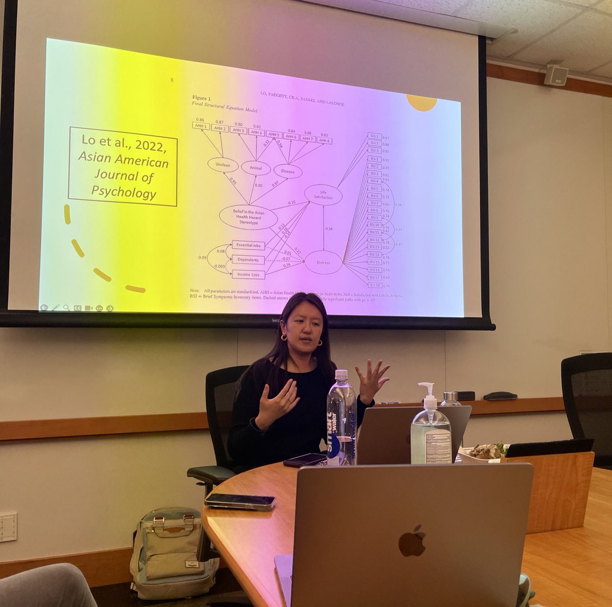 Huge thanks to Dr @RondaLoPsych @StanfordSPARQ for the workshop on structural equation modeling in psychology today (and making maths fun). I have clever friends!! 🤩