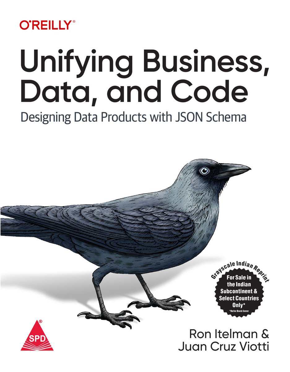 Unifying Business, Data, and Code by @ron_itelman , Juan Cruz Viotti (Authors) @OReillyMedia & @shroffpub (Publishers) Buy from computer bookshop using this link: tinyurl.com/5cz38w8j #dataanalysts #datascientist #datastrategy #businessanalysis #code #dataproducts #book