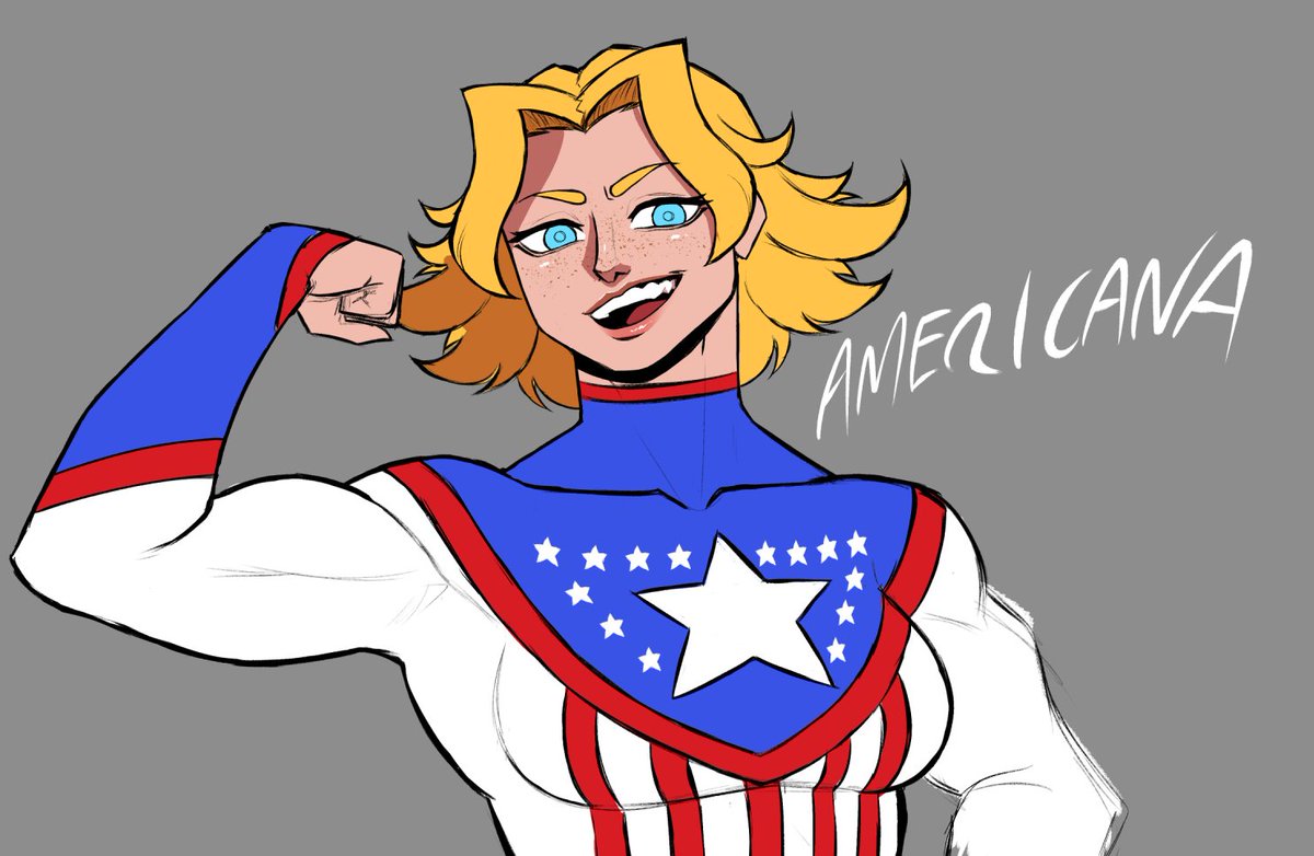 XenionTV's tweet photo. American Lady (wip) https://t.co/SWmKiUrxXy