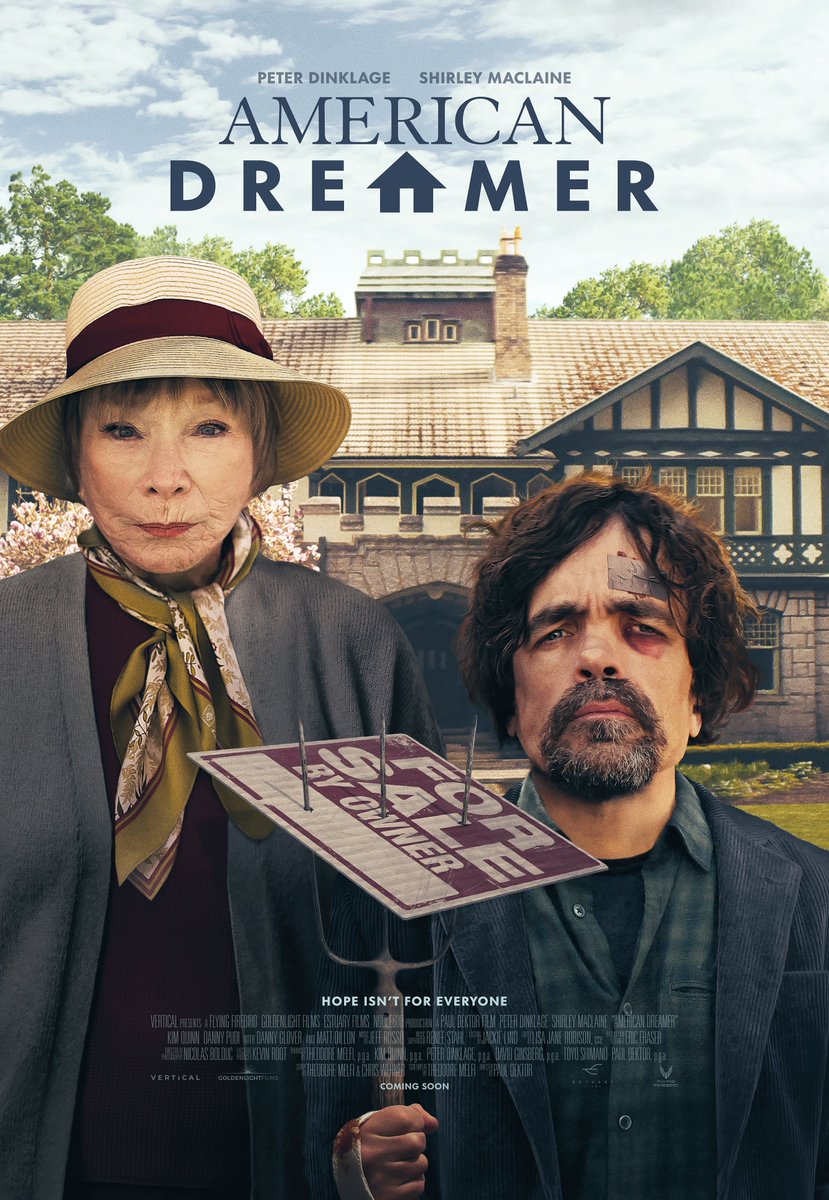 MDS_Media_7154's tweet photo. Check Out Poster For AMERICAN DREAMER (2024) This Movie Will Be Release On 8th Mar #peterdinklage #shirleymaclaine #mattdillon #dannyglover #michellemylett #dannypudi #garrychalk #rebeccaolson #comedy #pauldektor #estuaryfilms #goldenlightfilms #poster #movie2024 https://t.co/a90sZwK3ex