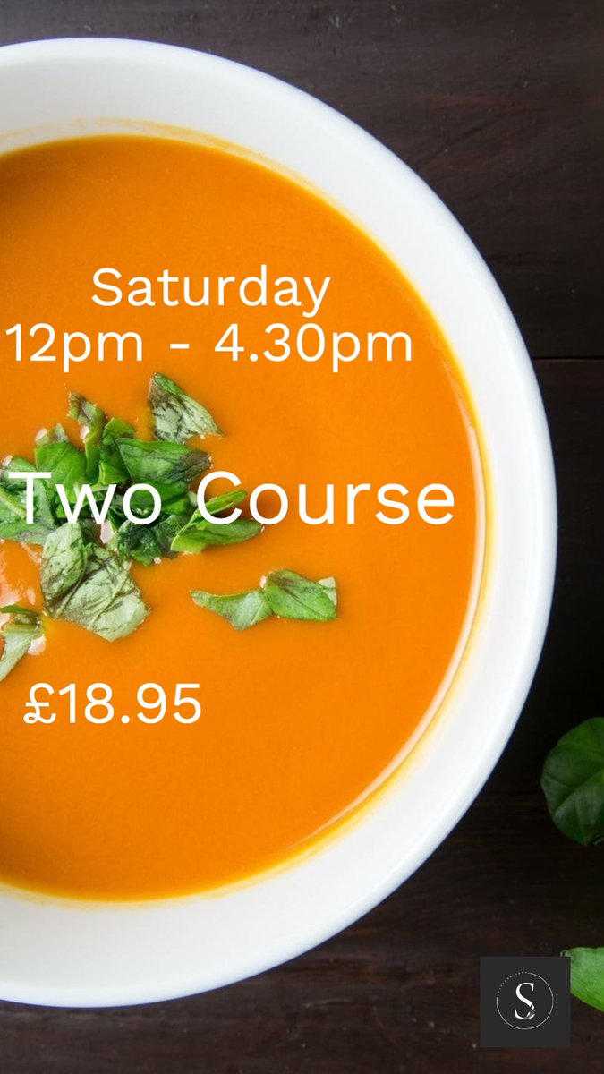 Homemade, winter warming food, made just for you... Our Two Course menu is available Saturday 12pm - 4.30pm for just £18.95 #twocoursemenu #twocourse #specialoffer