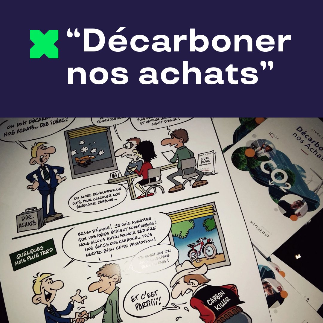 Nous sommes extrêmement fiers de la participation denotre directrice #RSE, à un livre blanc sur les achats responsables  ! 📚

Autour des mots clés Engager – Mesurer – Agir, des échanges riches et passionnants ont donné naissance au livre blanc "Décarboner nos Achats"