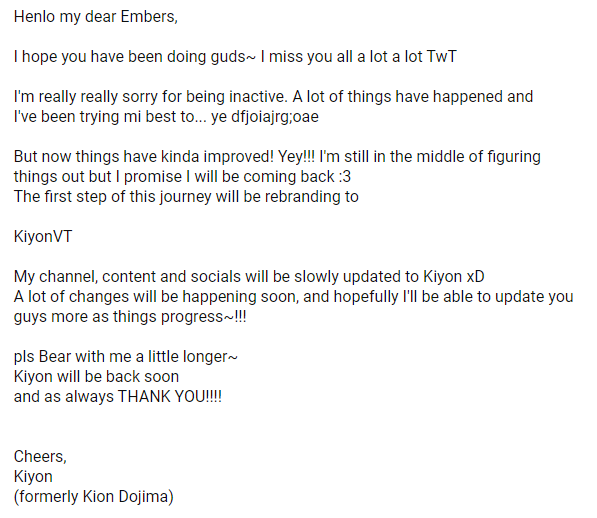 🌟important notice + update🌟