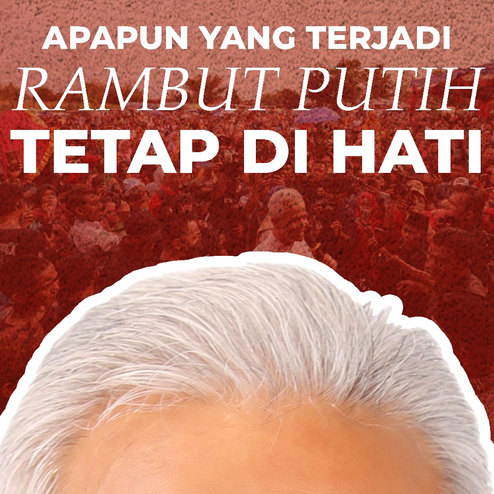 Rakyat Jawa Timur mendukung Rambut Putih, pemimpin yang peduli pada hati rakyat. Ganjar Pranowo, terbukti lebih baik @_susucoklat 
#KitaAdalahTiga
#BanggaBersamaGPMMD