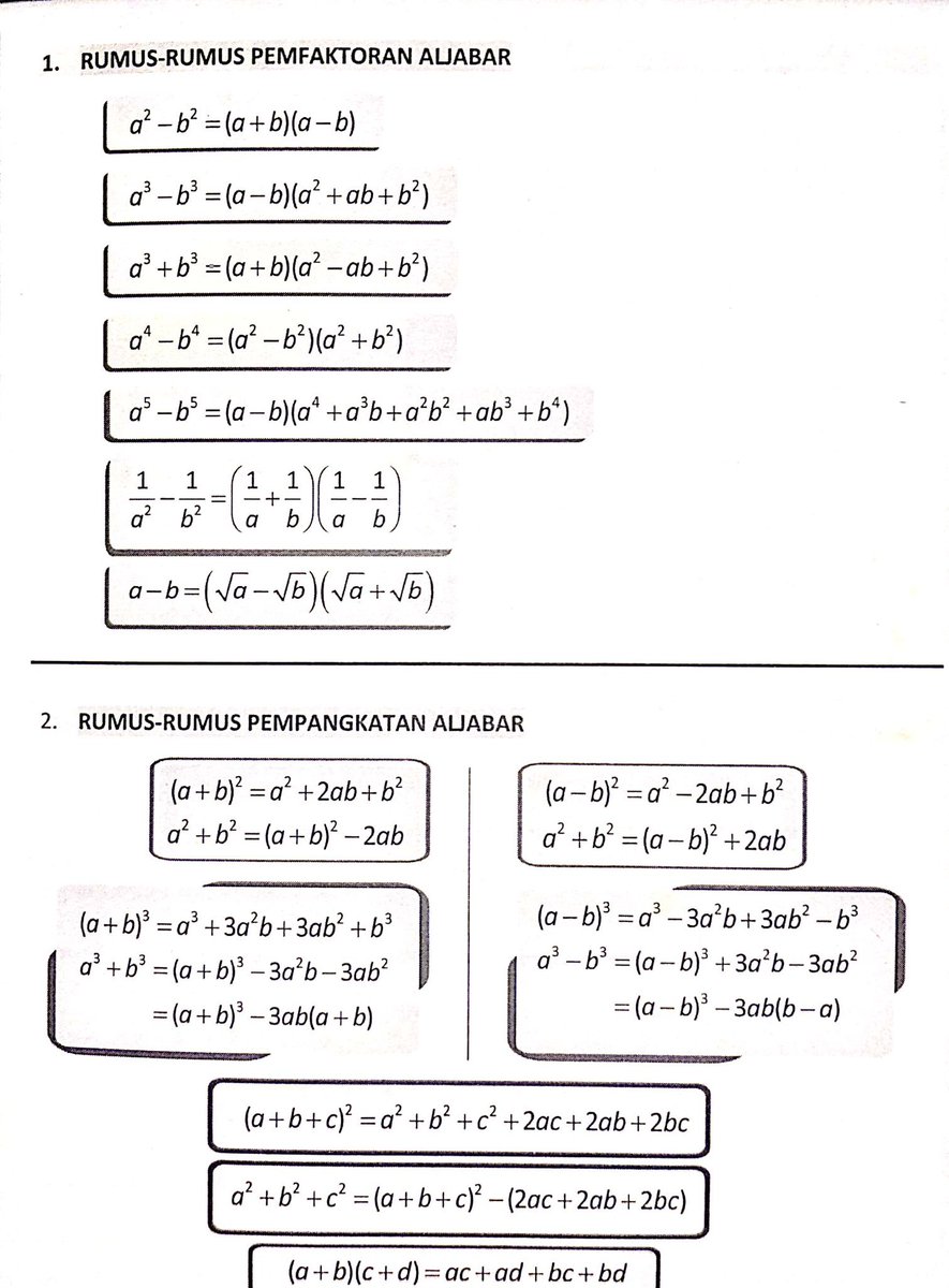 yayairm's tweet image. 📝 KUMPULAN RUMUS 📝