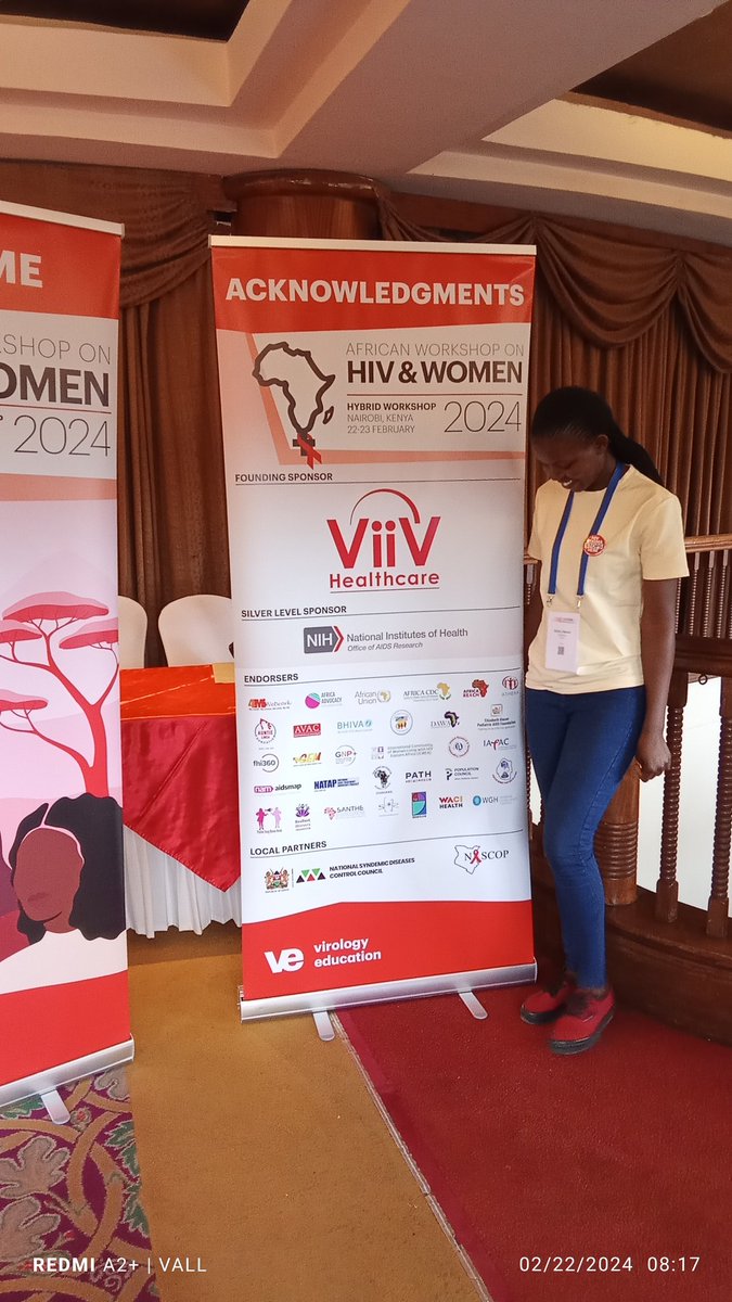 Good morning from African workshop on HIV and Women 2024 workshop in Nairobi. Women are. Disproportionately affected by the HIV epidemic worldwide. Adolescents girls and young women need particular focus as they remain vulnerable population. #Hivstigmaendshere #HIVWOMENAFRICA