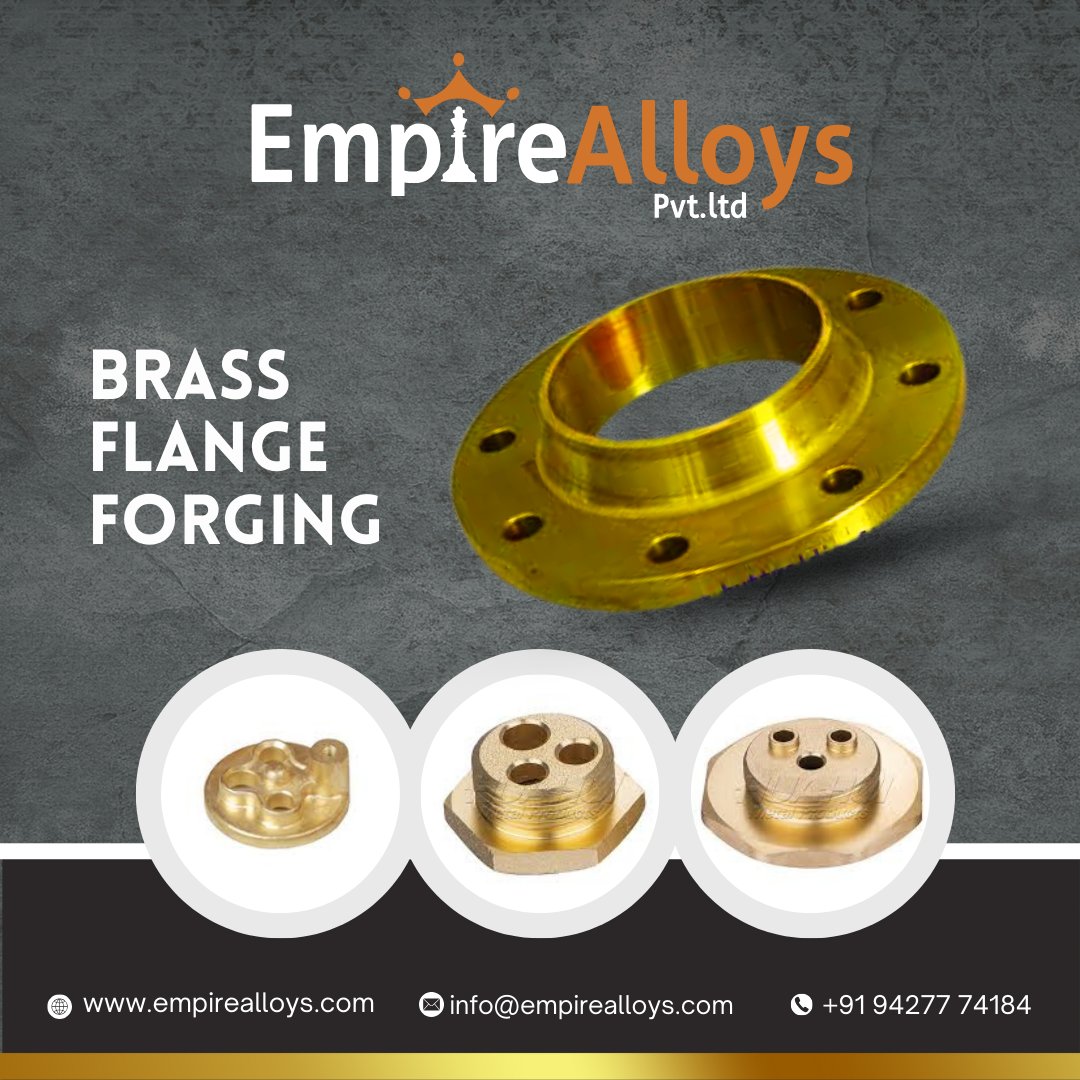 Brass Flange Forging: Unwavering strength, enduring performance.

@empirealloys 
empirealloys.com

#empirealloys #copperalloy #aluminum #steel #brassparts #brasspart #brasspartjamnagar #brassforging #brassforgings #BrassFlangeForging #ukimporter #germany🇩🇪 #usaimporters