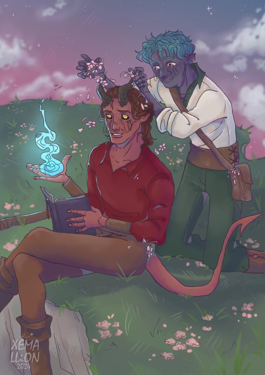 xemallion's tweet photo. I love Rolan so much 🧡🔮

#BaldursGate3 #BaldursGate3Fanart https://t.co/ZEUAfSDN6p