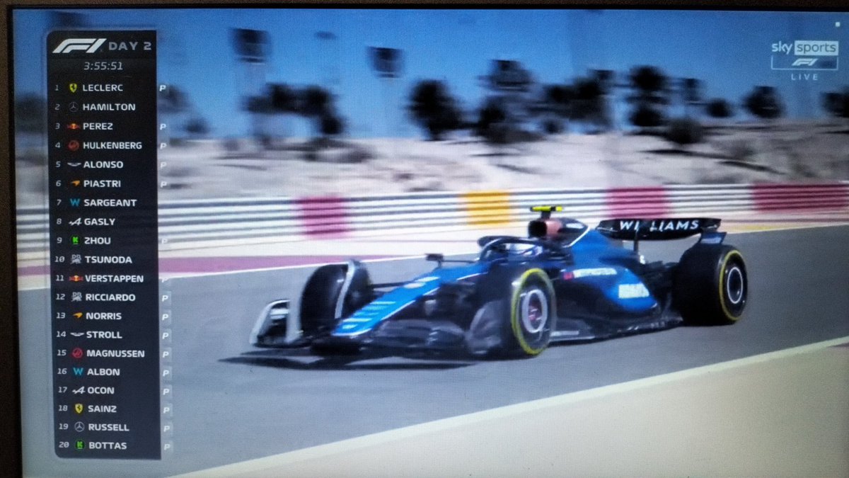 amy_amy_200's tweet photo. First time I'm watching testing ever. Woo! Finally cars are back on track!!! https://t.co/ig6Me8Tlwe