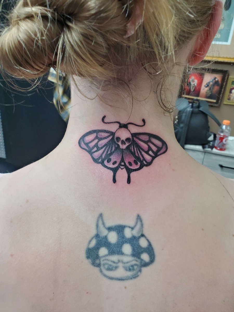 Newest ink meets the oldest ink <3