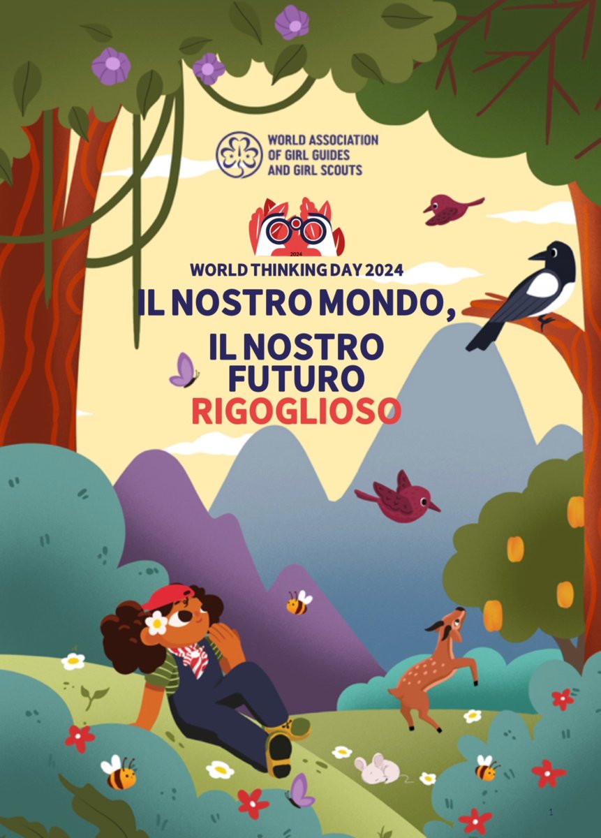 Come ogni anno, il World Thinking Day ci ricorda la bellezza dell’amicizia internazionale. Ci unisce la nostra promessa, che ci lega come sorelle e fratelli. E ci chiama ogni giorno ad avere cura del nostro mondo per costruire un futuro rigoglioso! #ScoutFoundersDay #WTD2024