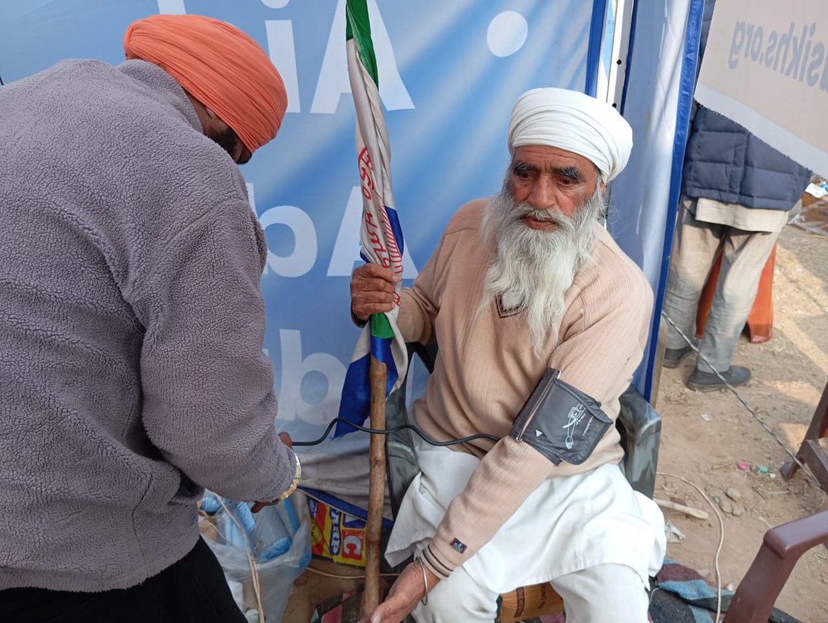 What is a FARMER?

Fearless 
Awe-inspiring 
Resilient
Moral
Earnest
Resolve

<a href="/unitedsikhs/">UNITED SIKHS</a> 
#FarmersProtest2024 #FarmersProtest