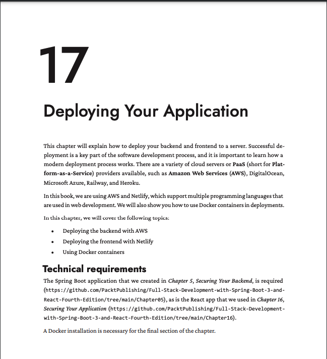 And in the end, you'll know how to get your app out there for the world to see. It's like a guidebook for building real apps, making you ready to create your own from scratch. A must-read for those looking to elevate their development skills to the next level​​​​.