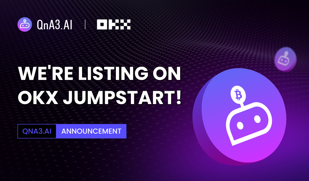 Our token, $GPT is launching on @OKX Jumpstart! As an innovator and trailblazer in the realms of #AI and #DePIN, we are thrilled to share this with our community and supporters! Looking back at the journey we've taken, we are grateful for the support from all of you, which let