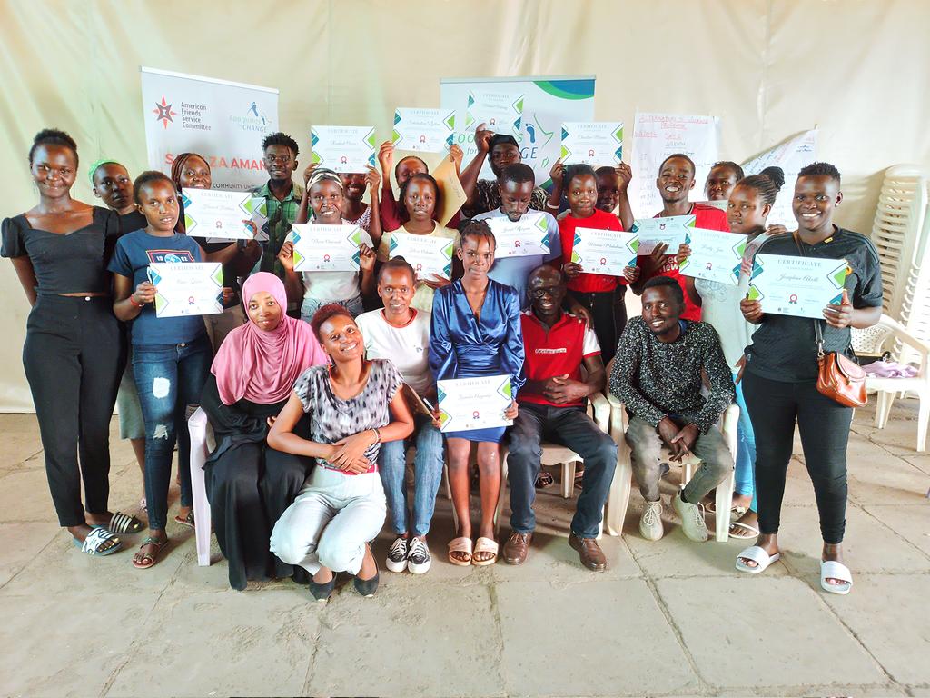 footprints4c's tweet photo. As the curtains close on the Alternative to Violence Basic Workshop, participants depart with renewed perspectives and tools for fostering harmony in their communities. We appreciate the facilitators and Partner @Afsckenya. #AVP #ChangingGenerations #SautizaAmani https://t.co/wHVd0aNYs8