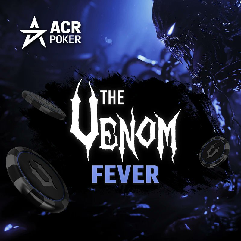 Claim your spot in the Black Chip Poker’s epic $12.5M Venom tourney! It begins in April, but you can win your seat with Venom Fever now. Are you ready to be one of three new millionaires?  We can’t wait to see how much you win!  tinyurl.com/mwey523j