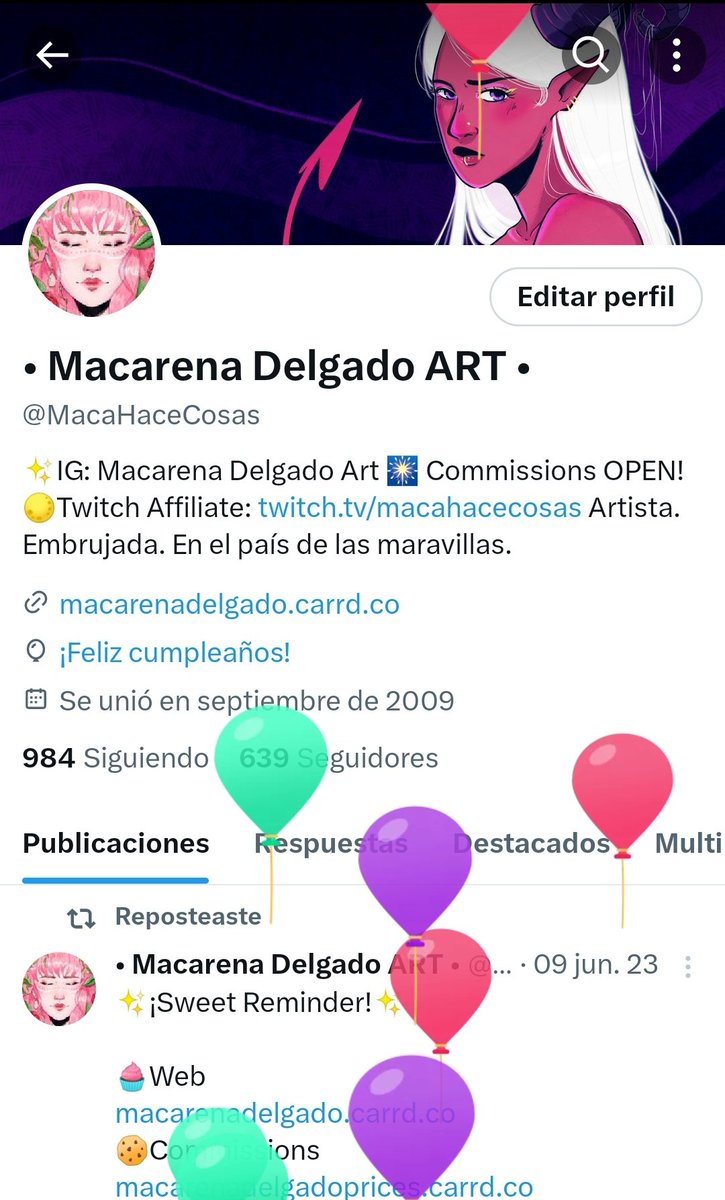• Macarena Delgado ART • tweet media