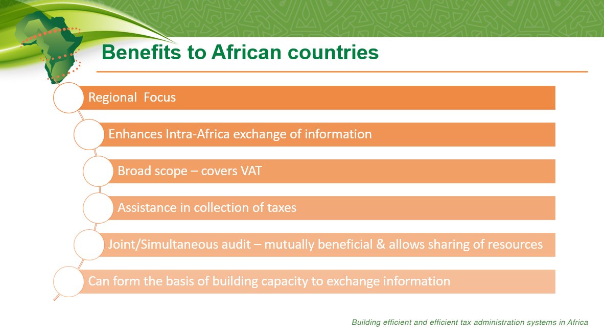 ATAFtax's tweet photo. What are the benefits of 'The ATAF Agreement on Mutual Assistance in Tax Matters' for African countries?

#ATAF 
#ATAFCCC https://t.co/L3qKqVkatH