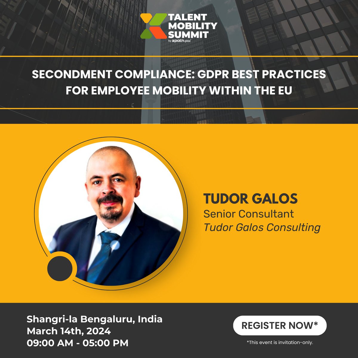 xpath_global's tweet photo. 🗓️ Save the date: March 14th, 2024
📍 Venue: Shangri-La Bengaluru
🔗 Full agenda and registration details: https://t.co/bJx3HdrErP

#TalentMobility #DataProtection #GDPR #PrivacyCompliance #xpathglobal #TMS https://t.co/bM4KQvPovw