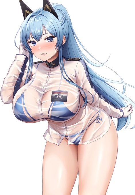 夏コミはヘルム&マスト(&amp;アンカー)、ティア&ナガの漫画をフルカラーで描きたい気持ちです!
サクカ用に描いた水着ヘルムを添えて。
2日間一応申し込んどきます…! 