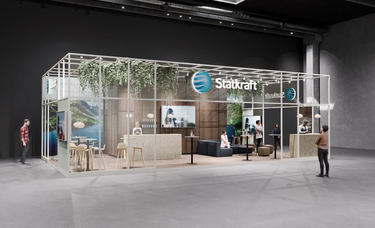 StatkraftES's tweet photo. ¿Ya conoces nuestro stand #sostenible en #Eworld24? Hoy último día para visitarnos, te esperamos en el📍 Stand 312, Hall 3.
🍃Fabricado con materiales naturales y sostenibles.
🚛 Transporte con biocombustible.
☕ 🖊️ Vasos, tazas y bolígrafos 100% reciclados y reutilizables.
👇 https://t.co/AYuzZQoeZm
